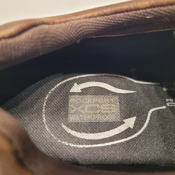Womens size 7 ROCKPORT XCS leather (with HYDRO SHIELD) waterproof hiking shoes - Picture 5 of 9
